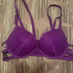 Purple Victoria secret bra
